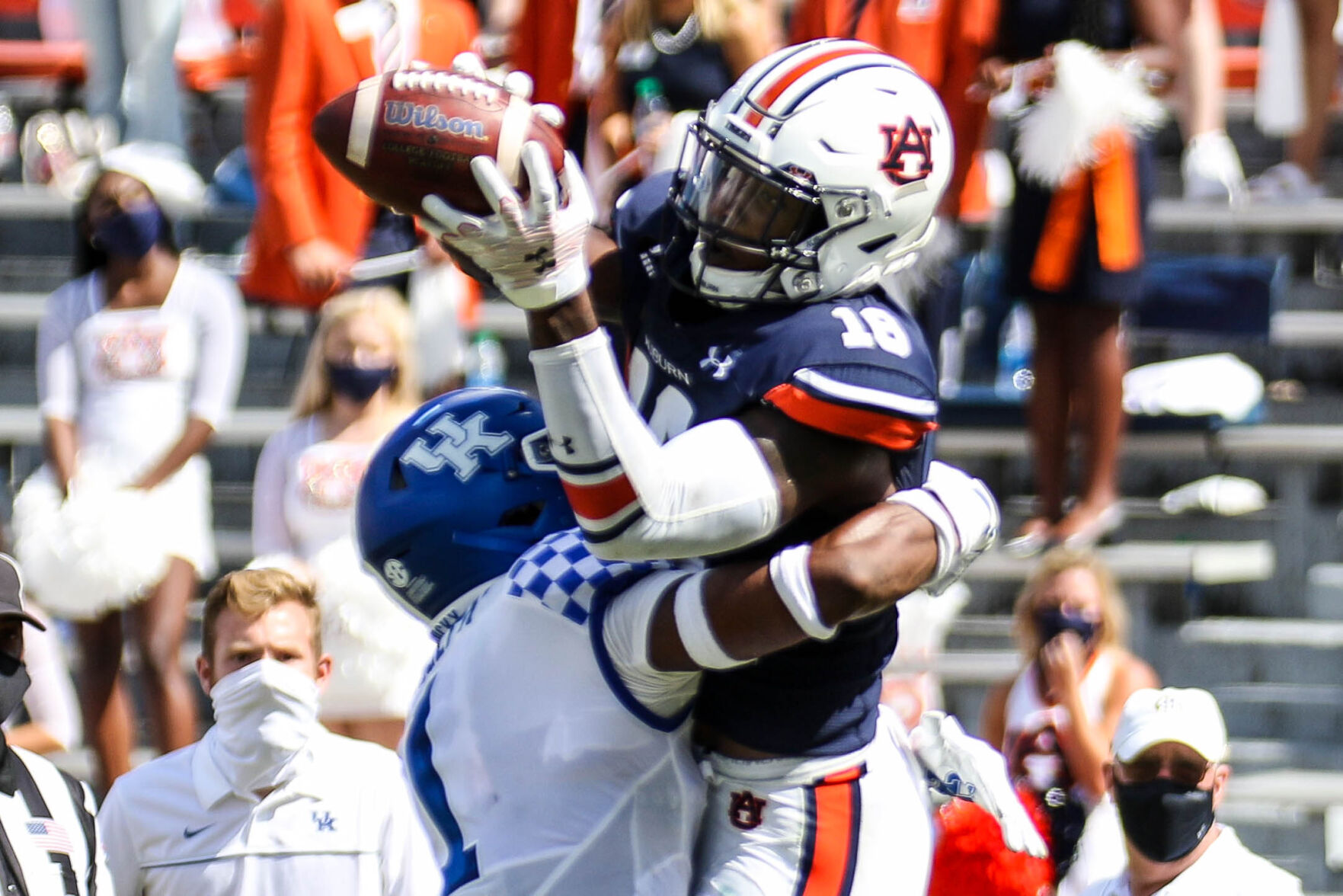 Auburn vs. Kentucky football